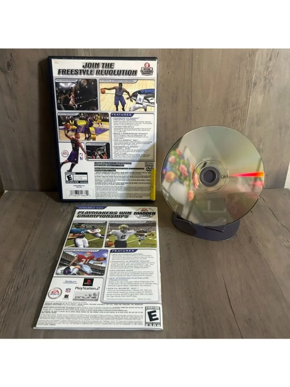 NBA Live 2004 Sony PlayStation 2 PS2 Game Complete In Box CIB EA
